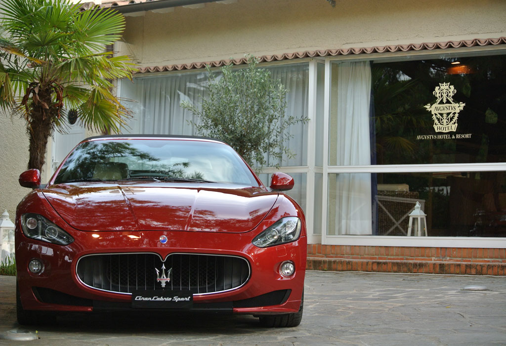 augustus hotel forte dei marmi maserati 