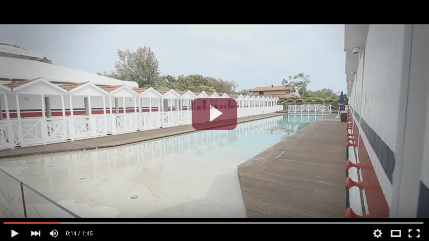 augustus hotel forte dei marmi video beach club