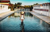 Augustus Hotel & Resort - swimming pool on the beach